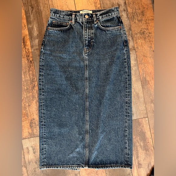 Reformation jayde high rise skirt 25 - Picture 2 of 3